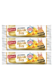 KOROPLAST Xs Paket Vanilya Kokulu Çöp Poşeti X3 + Streç Film+Fermuarlı Poşet+Alüminyum Folyo - 2