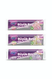 PAREX Büzgülü Çilek Limon Lavanta Kok.Büyük Boy Çöp Torbası - 1