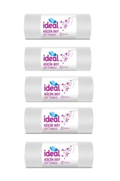 KOROPLAST Ideal Küçük Boy Çöp Torbası 30 Lu 5 Paket 5X30 150 Adet - 1