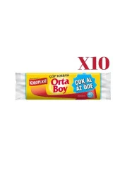 KOROPLAST Ortaboy Çöp Torbası 40 Lı Çok Al Az Öde 10X40 400 Adet - 1