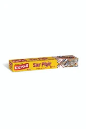KOROPLAST Sar Pişir 12'Li (İçi Pişirme Kağıdı -Dışı Alimunyum Folyo) - 1