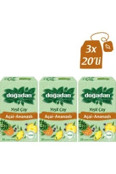 DOĞADAN Yeşil Çay Açai Ananaslı 20’Li - 1