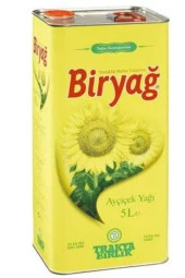 BİRYAĞ Ayçiçek Yağı Teneke 5 Lt - 3