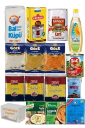 YUDUM Ramazan Paketi Kumanya Yardım Erzak Gıda Kolisi Ekonomik 15 Parça Ürün - 2
