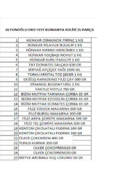 ALTUNOĞLU Kumanya Ramazan Erzak Gıda Kolisi 25 Parça Ekonomik Paket - 1