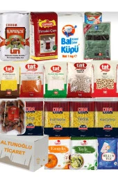 TAT Ramazan Paketi Kumanya Yardım Gıda Erzak Kolisi 18 Parça Ürün Ekonomik Paket - 1