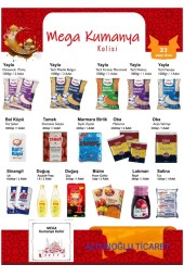 ALTUNOĞLU Ramazan Paketi Kumanya Yardım Gıda Erzak Kolisi 18 Parça Ürün 13 Kg - 1