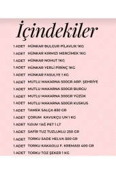 YUDUM Ramazan Paketi Kumanya Yardım Erzak Gıda Kolisi 16 Parça Ürün Ekonomik Kumanya - 2