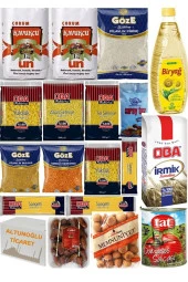 RAMAZAN PAKETİ Kumanya Yardım Gıda Erzak Kolisi 18 Parça Ürün Ekonomik Paket - 2