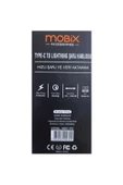 MOBİX Mobix 3.1A Qualcomm Type-C to Lightning Hızlı Şarj Ve Data Kablosu 1M (Mobix Türkiye Garantili) - 3