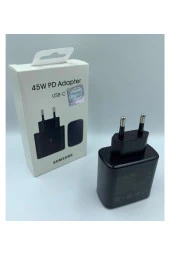 45W Şarj Turbo Şarj Tüm Type C Telefonlarla Uyumlu Şarj Adaptörü Süper Hızlı Şarj Aleti Şarj Cihazı - 1