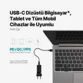 Ttec Süper Şarj Akım Korumalı Gan 65W Şarj Başlığı PD/QC/PPS Hızlı Şarj Başlığı 2X65W PD 18W USB - 11