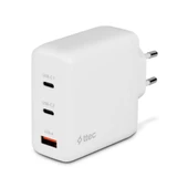 Ttec Süper Hızlı Gan 120W 2x PD Type C ve 1x USB Girişli Şarj Aleti, Akım ve Isı Korumalı Şarj Adaptörü thumbnail 6