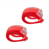 HSGL BİSİKLET SİLİKON ÖN ARKA FAR SET FLS-110 thumbnail 2