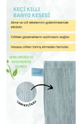 Keçi Kıllı Vücut Kesesi-%100 Doğal Keçi Kıllı- Hassas Ciltler Için- - 2
