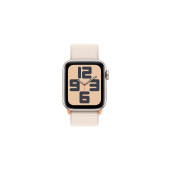 Apple Watch SE GPS 40mm Yıldız Işığı Alüminyum Kasa ve Yıldız Işığı Spor Loop - 1