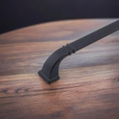 Roma Kulp Mobilya Mutfak Dolabı Çekmece Dolap Kulpları Kapak Kulpu Kulbu Siyah 160 mm Metal - 2