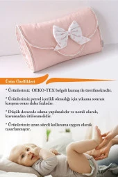 Umaybebek Alt Açma Minderi - Çantalı - Bebepembe- - 3