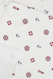Umaybebek 100x100 Cm, Organik Çift Katlı Müslin Bebek Pikesi, Battaniyesi-Dümen - 2