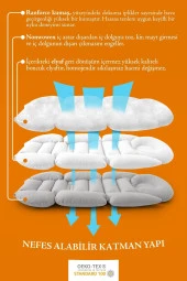 Umaybebek Ortopedik Bel Destekli Bebek Arabası Minderi, Pamuk Kumaş - Orijinal Ürün-Lacivert thumbnail 3