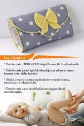 Umaybebek Alt Açma Minderi - Çantalı - Koyu/gri Sarı- - 3