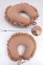 Umaybebek Düz Kafa Yastığı, Bebek Yastığı, Düz Kafa Sendromu Bebek Yastığı-Beyaz - 3