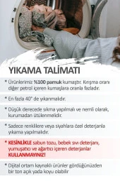 Umaybebek Bebek Nevresim Takımı, Çarşaf - %100 Pamuk-Bebe Pembe - 4