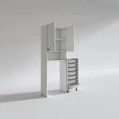 Kenzlife çamaşır makinesi dolabı sinemsepet byz 07 li banyo arkalıksız kurutma bulaşık thumbnail 3