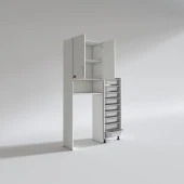 Kenzlife çamaşır makinesi dolabı sinemsepet byz 09 lu banyo arkalıksız kurutma bulaşık thumbnail 3