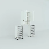 Kenzlife çamaşır makinesi dolabı sinemsepetduble byz 06 lı banyo arkalıksız kurutma bulaşık thumbnail 3