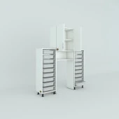 Kenzlife çamaşır makinesi dolabı sinemsepetduble byz 09 lu banyo arkalıksız kurutma bulaşık thumbnail 3