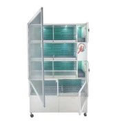 İstanbul Kafes Model 54d Pvc Kuş Dolabı (KOLAY KURULUM) - 2
