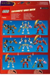 Lego Ninjago Cole'un Toprak Elementi Robotu 71806,Aksiyon Figürü İçeren 235 Parça Yapım seti - 4