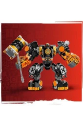 Lego Ninjago Cole'un Toprak Elementi Robotu 71806,Aksiyon Figürü İçeren 235 Parça Yapım seti - 6