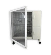 SULTAN (PDMSLT02Y-50T) SULTAN PAPAĞANI DOLABI-KAFESİ- PVC KUŞ DOLABI – DOLAP KAFES( KURULU GÖNDERİM) - 6