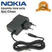 Nokia 6080 ince Uçlu Cep Telefonu Şarj Cihazı Aleti (2 YIL İTHALATÇI Garantili) - 8