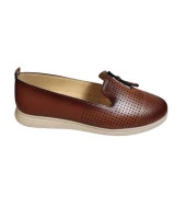 YAZKIŞ Kadın Taba Siyah Fashıon Comfort Taban Günlük Ayakkabı thumbnail 5