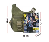 Protector Plus Tek Omuz Çanta (Haki Yeşil) - 6