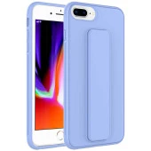 Apple iPhone 8 Plus - Kılıf Mat Koruyucu El tutacaklı Stand Olabilen Qstand Kapak - 6