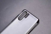 Huawei P30 Pro - Kılıf Dört Köşesi Renkli Arkası Şefaf Lazer Silikon Kapak - 5