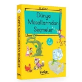 1. Sınıf Dünya Masallarından Seçmeler (10 Kitaplık Set - Düz Yazılı) - 1