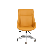 Hunt Mobilya Avor Sarı Deri Ofis Makam Koltuğu - 1