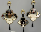 DEKOR AYNA 3 LÜ DUVAR AYNASI GOLD - 2