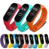 Xiaomi Mi Band 3 / 4 Akıllı Bileklik için Yedek Kordon - 1