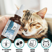 Vet's Health Derma Drop Kedi ve Köpekler İçin Tüy ve Cilt Gelişimini Destekleyici Damla15ml - 2