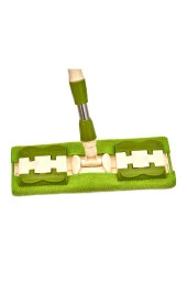 Ayarlı Yer Duvar Mopu Mandallı Mop Ergonomik Saplı Paspas Takımı 2 Adet Mikro Bez - 1