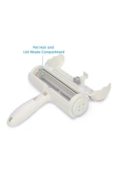 Evcil Hayvan Kedi Köpek Tüy Toplama Fırçası Hazneli Gırgır - 4