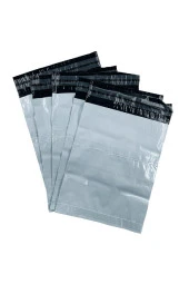 Cepli Kargo Poşeti 30x38+5 Cm 1000 Adet 2 Numara Baskısız Gri - 2
