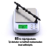 Şehzade Kulp Mobilya Mutfak Dolabı Çekmece Dolap Kulpları Kapak Kulpu Kulbu Siyah 128 mm Metal thumbnail 5