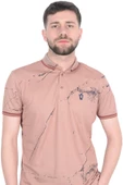 Cengiz İnler Baskı Desenli Erkek Polo Yaka  T-shirt - 2